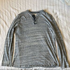 BLUE LONG SLEEVE SHIRT